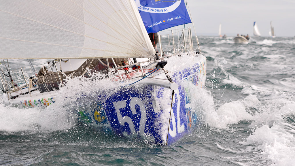 Damien Seguin - Class40 Des Pieds et des Mains - Route du Rhum 2010